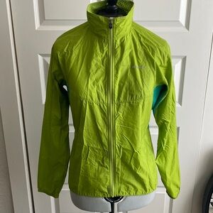 Patagonia Women’s M Houdini Windbreaker Jacket in Avocado Green